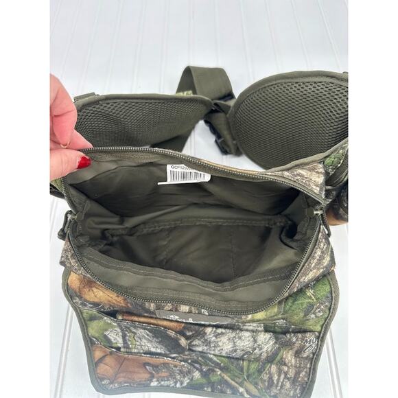 Mossy Oak Turkey Thugs Fanny Pack Belt 15 Pocket Obsession Camo Hunting Archery - Picture 5 of 10